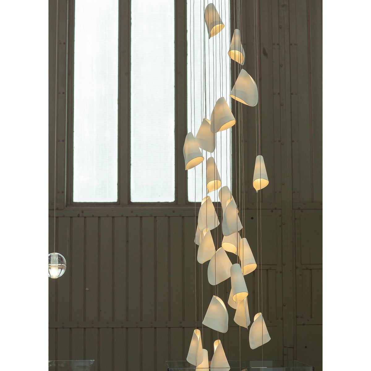 Sonora Handcrafted Ceramic Chandelier with LED Illumination