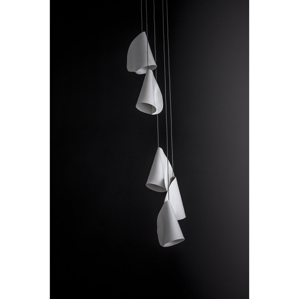 Sonora Handcrafted Ceramic Chandelier with LED Illumination