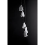 Sonora Handcrafted Ceramic Chandelier with LED Illumination