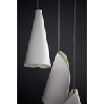 Sonora Handcrafted Ceramic Chandelier with LED Illumination