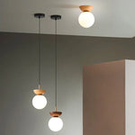 Entryway Foyer Light Wooden Style Corridor Ceiling Light