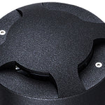 Minimalist Side-Lit Outdoor Well Lights – 3000K Warm LED In-Ground Cylinder