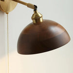 Nostalgic Wooden Wall Light
