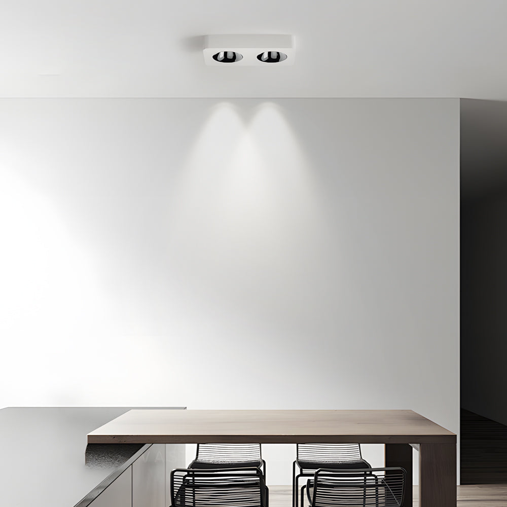 Square Led Anti Glare Flush Mount Ceiling Light