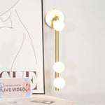 Elegant Brass Glass Wall Light