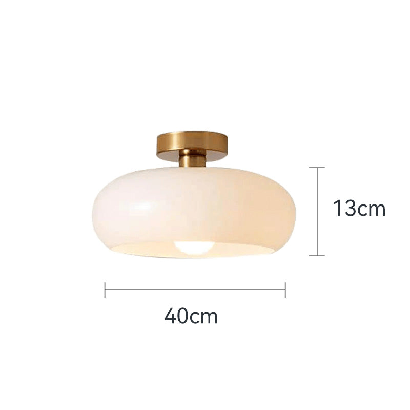 Creative Simple Persimmon Shape Pendant Light