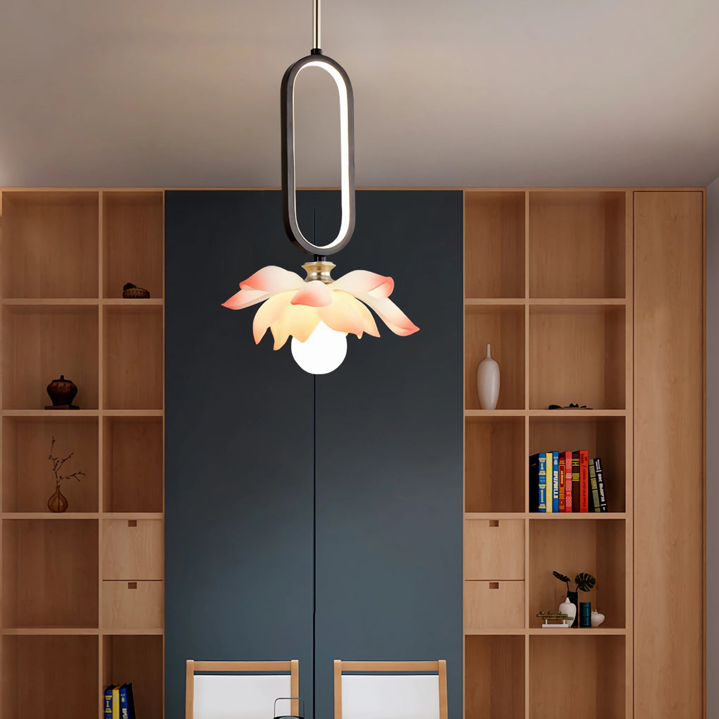 Creative Lotus Flowers Modern Pendant Light Li002524