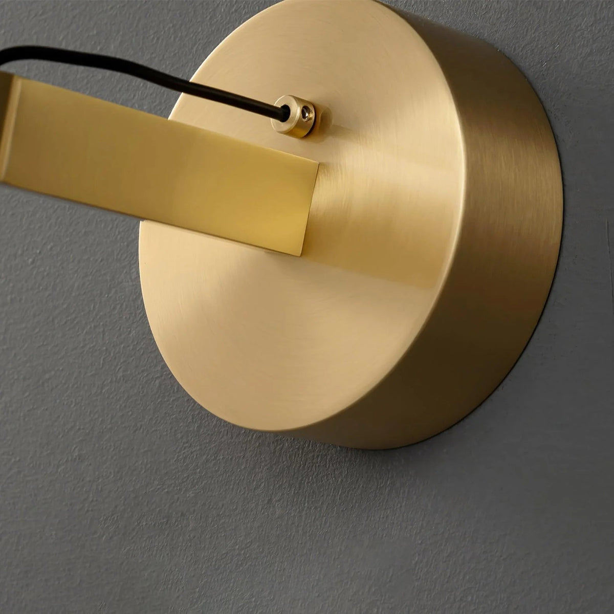 Linear Brass Wall Light