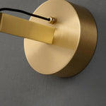 Linear Brass Wall Light
