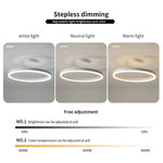 Sleek Round Nordic Ceiling Light