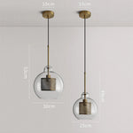 Contemporary Chiswick Glass Pendant Light
