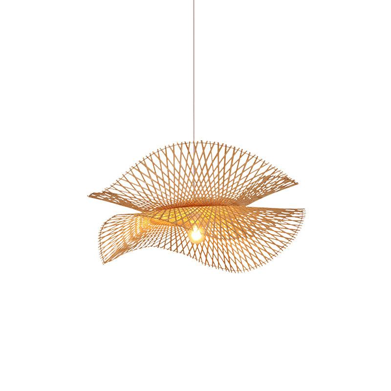 Rustic Bamboo Structure Pendant