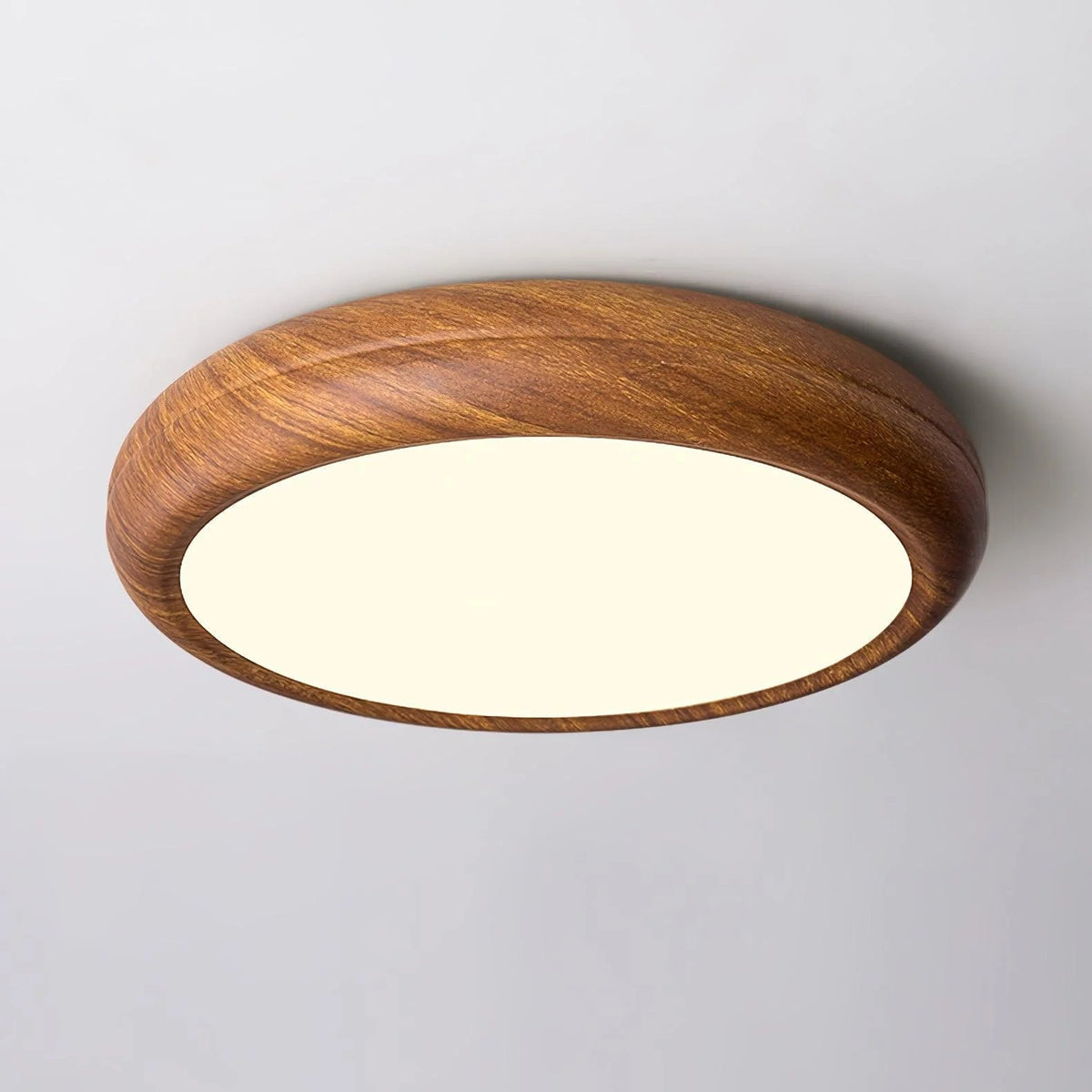 Wooden Veneer Ceiling Light