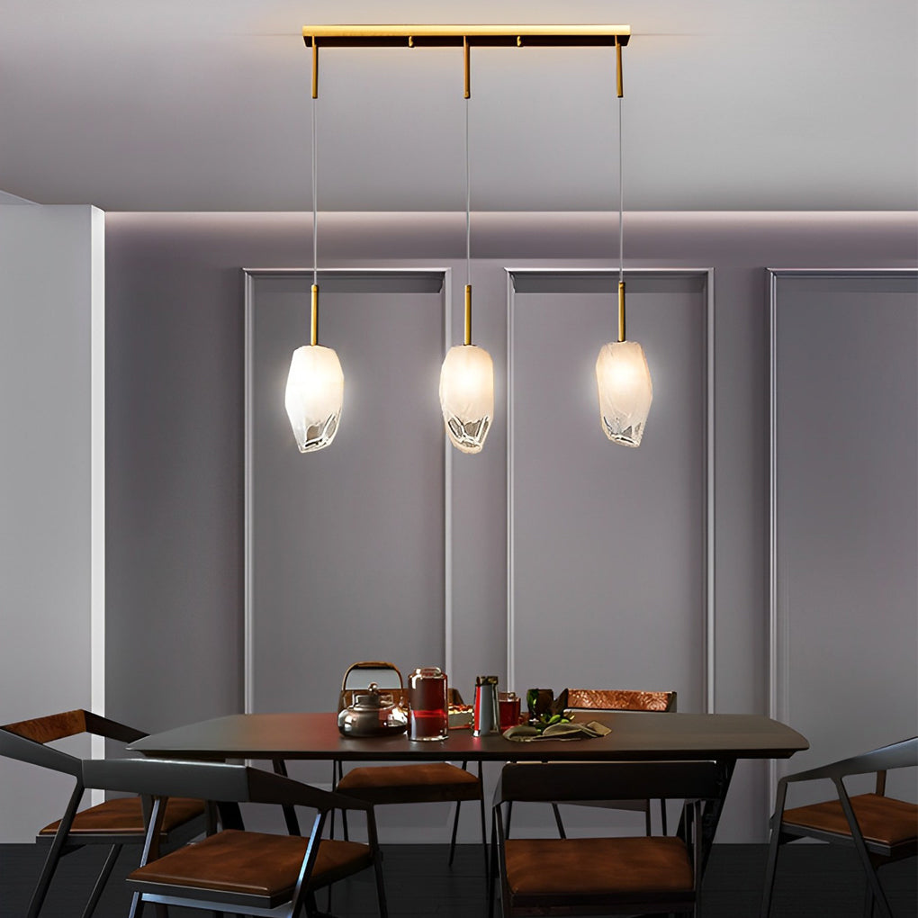 Glass Moleculars Led Chandelier Ha098867