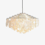 Halo Shell Chandelier