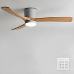 Woodaura Modern Ceiling Fan Light