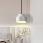 Sleek Bauhaus Resin Drop Light