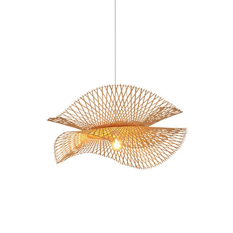 Rustic Bamboo Structure Pendant