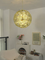 Vicenza Sputnik Chandelier — Modern Glass & Gold Designer Ceiling Light