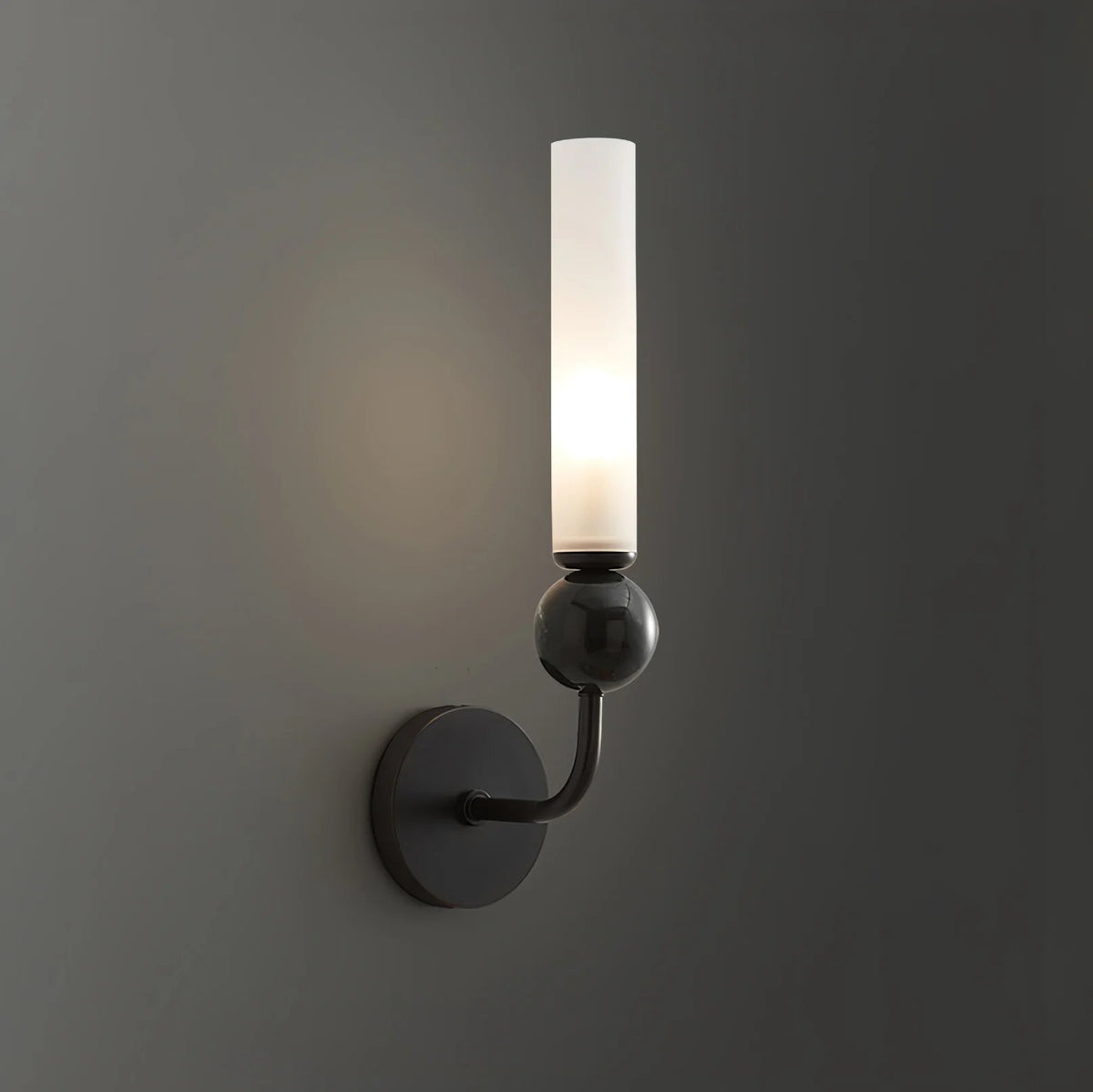 Vertical Marble Accent Wall Light