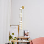 Elegant Brass Glass Wall Light