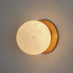 Alabaster Globe Wall Light