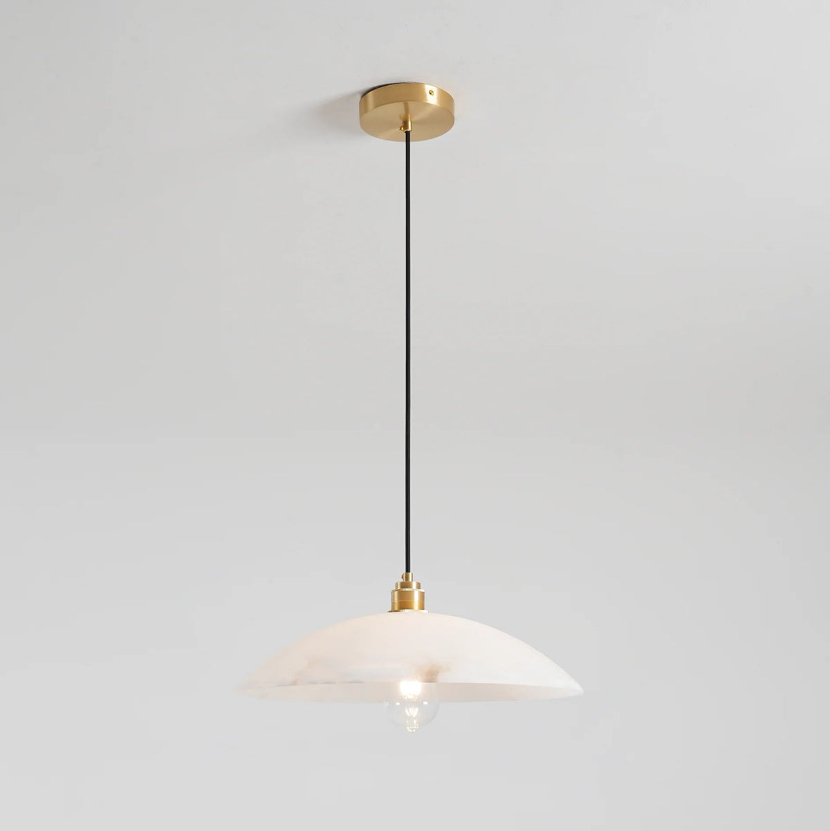 Lunaria Alabaster Pendant