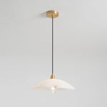 Lunaria Alabaster Pendant