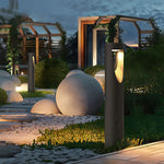 Modern LED Bollard Path Light with Warm 3000K Glow for Courtyard and Garden