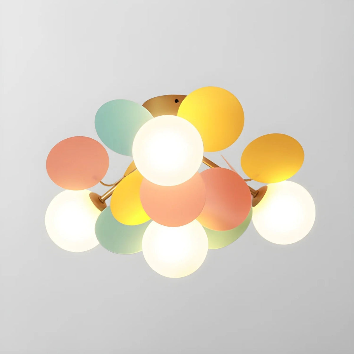 Mid Century Macaron Ceiling Light