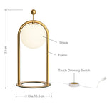 A Modern Cream Style Atmosphere Table Lamp With A Touch Of Luxury