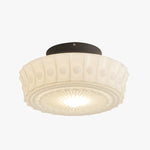 Classic White Round Pendant Lamp