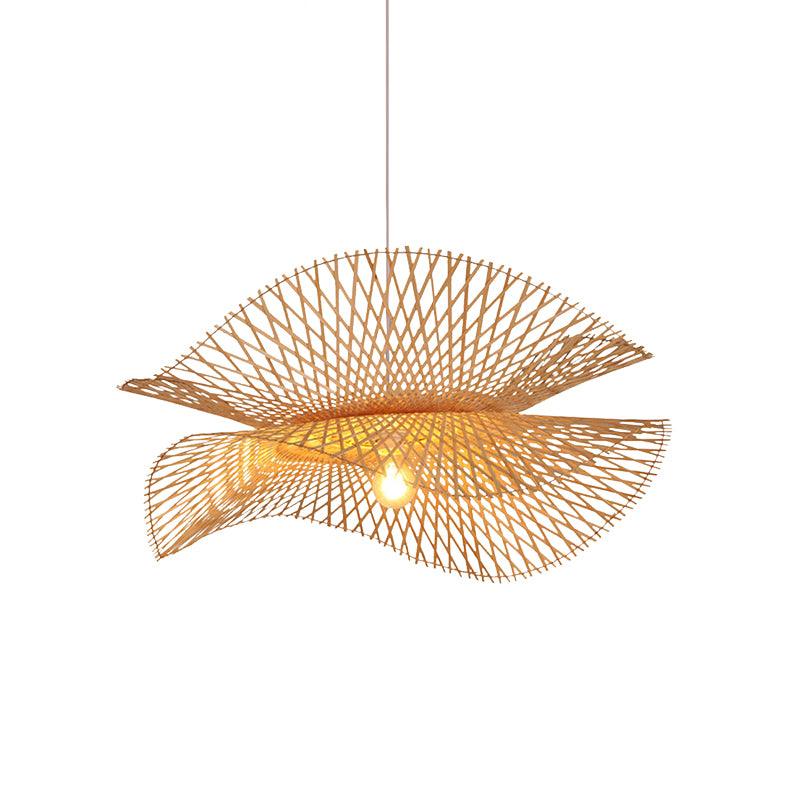 Rustic Bamboo Structure Pendant