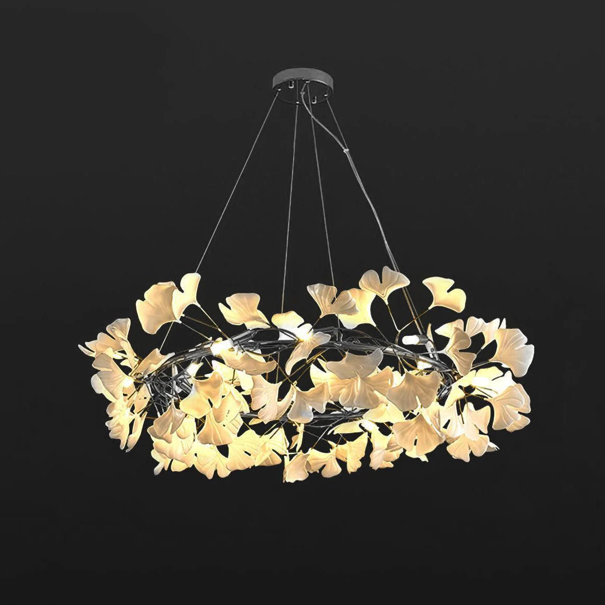 Gingko Halo Chandelier