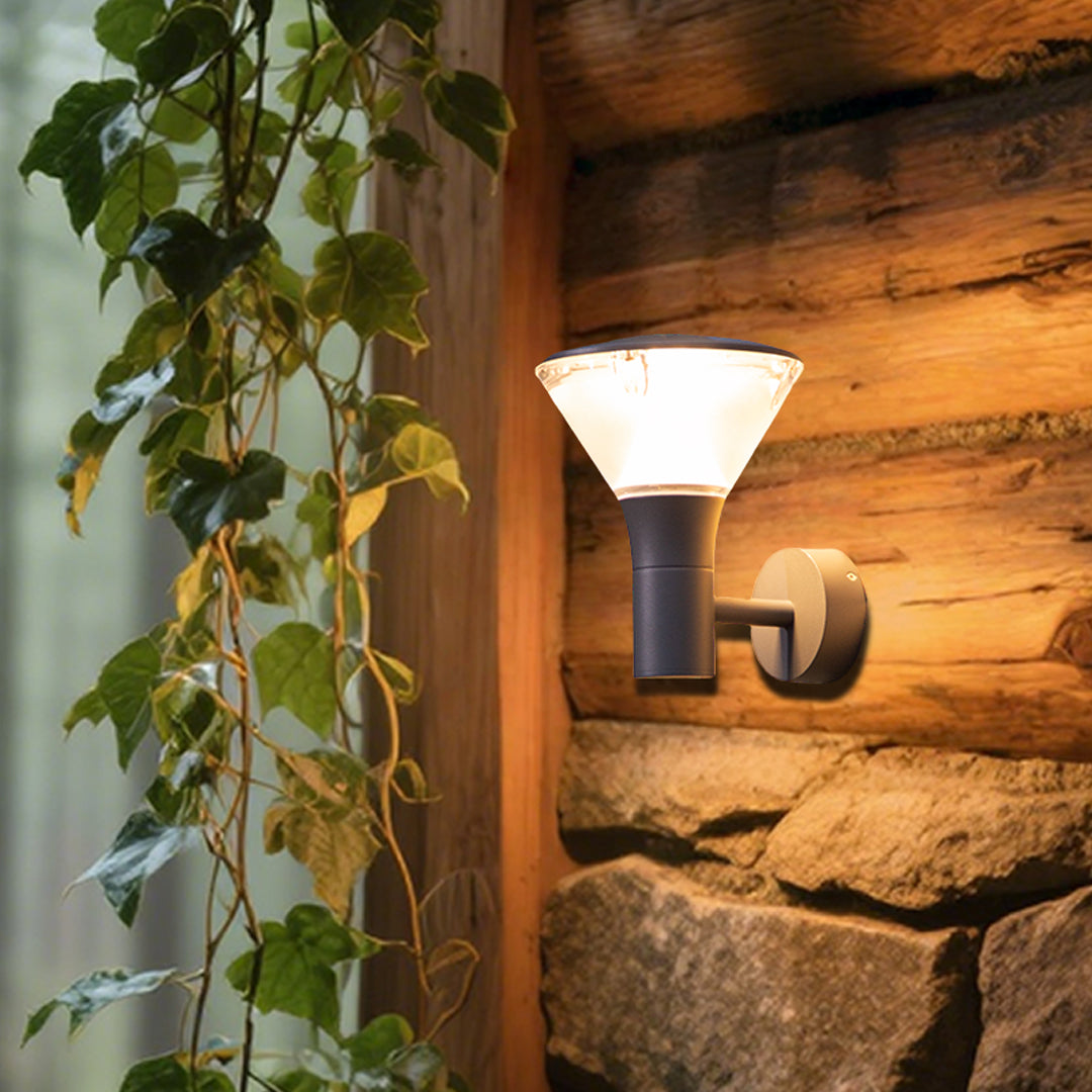 Aria Outdoor LED Wall Sconce — Modern Waterproof Minimalist Light