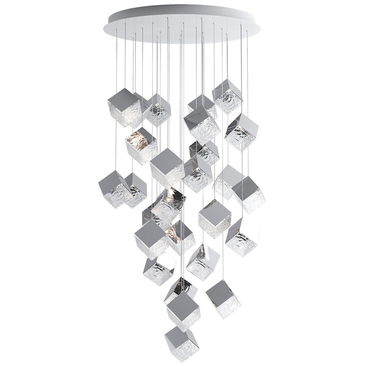 Pyrite chandelier