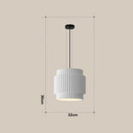 Sleek Bauhaus Resin Drop Light