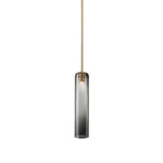 Sleek Tube Glass Pendant Light