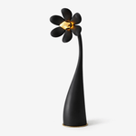 Fleur Sculptural Floor Lamp in Black or Gold – Modern Art Deco Lighting