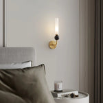 Vertical Marble Accent Wall Light