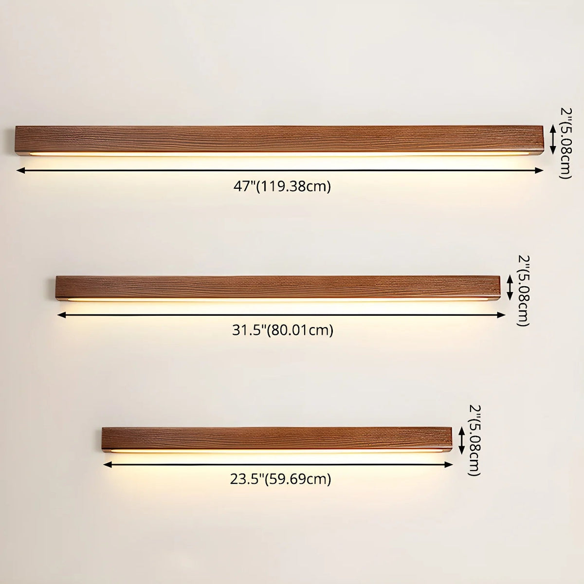 Arlo Contemporary Wood Wall Light