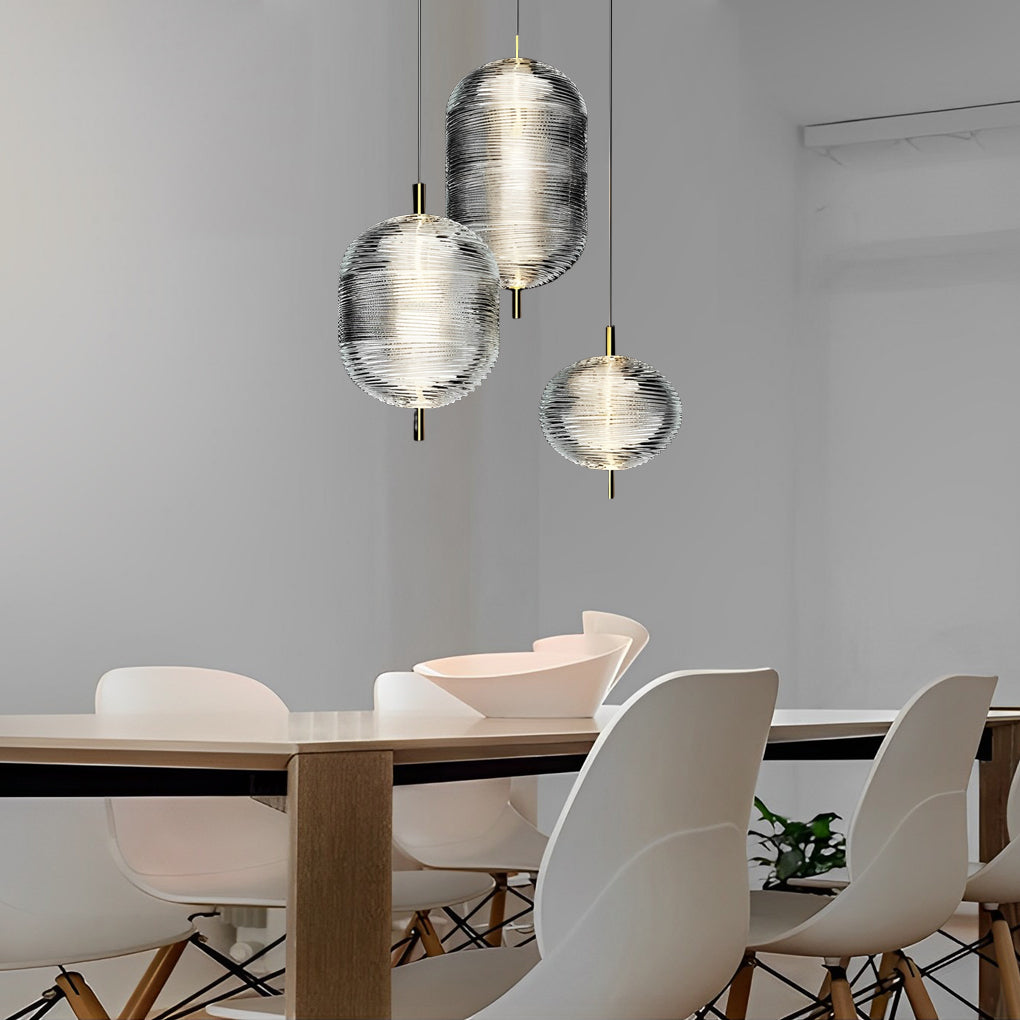 Personality Glass Shade Pendant Lights Ha098861