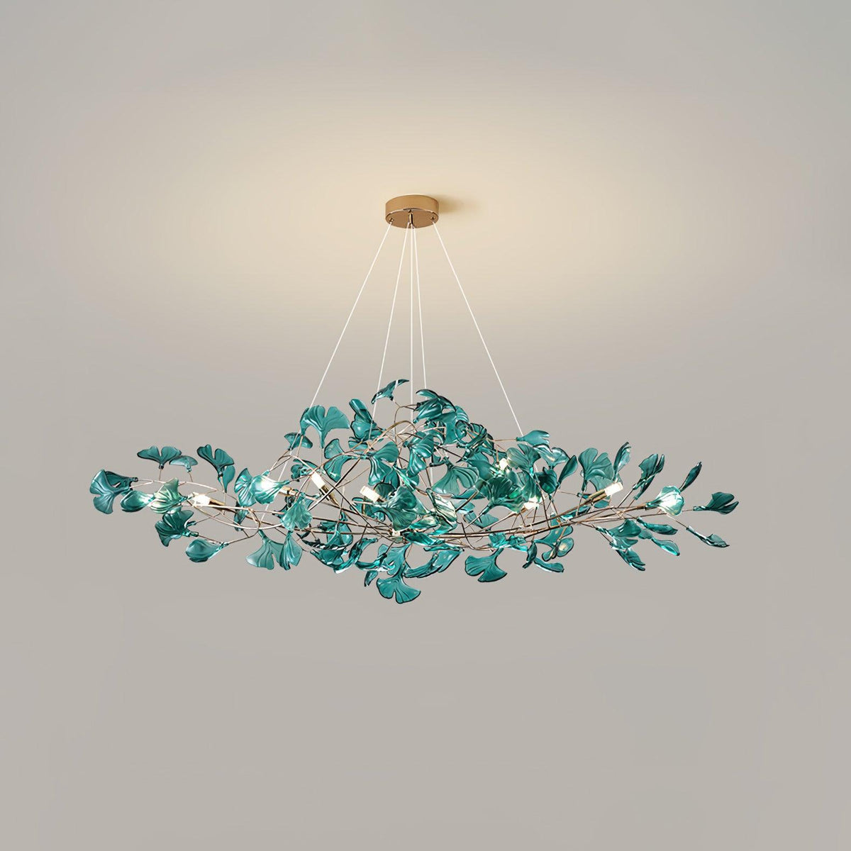 Auraleaf Acrylic Chandelier