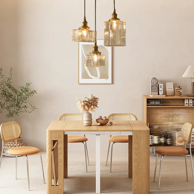 Alloliving Modern Retro Glass Pendant Lamp