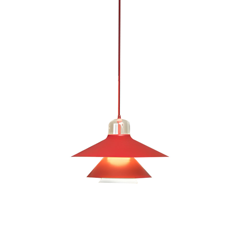 Simple Personality Iron Glass Led Minimalist Nordic Pendant Lights Chandelier
