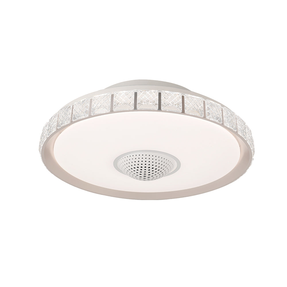 19 69 Bladeless Led Indoor Smart Ceiling Fan With Light And Remote Control