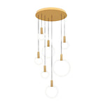 Minimalist Nordic Duplex Stair Chandelier Ha084864