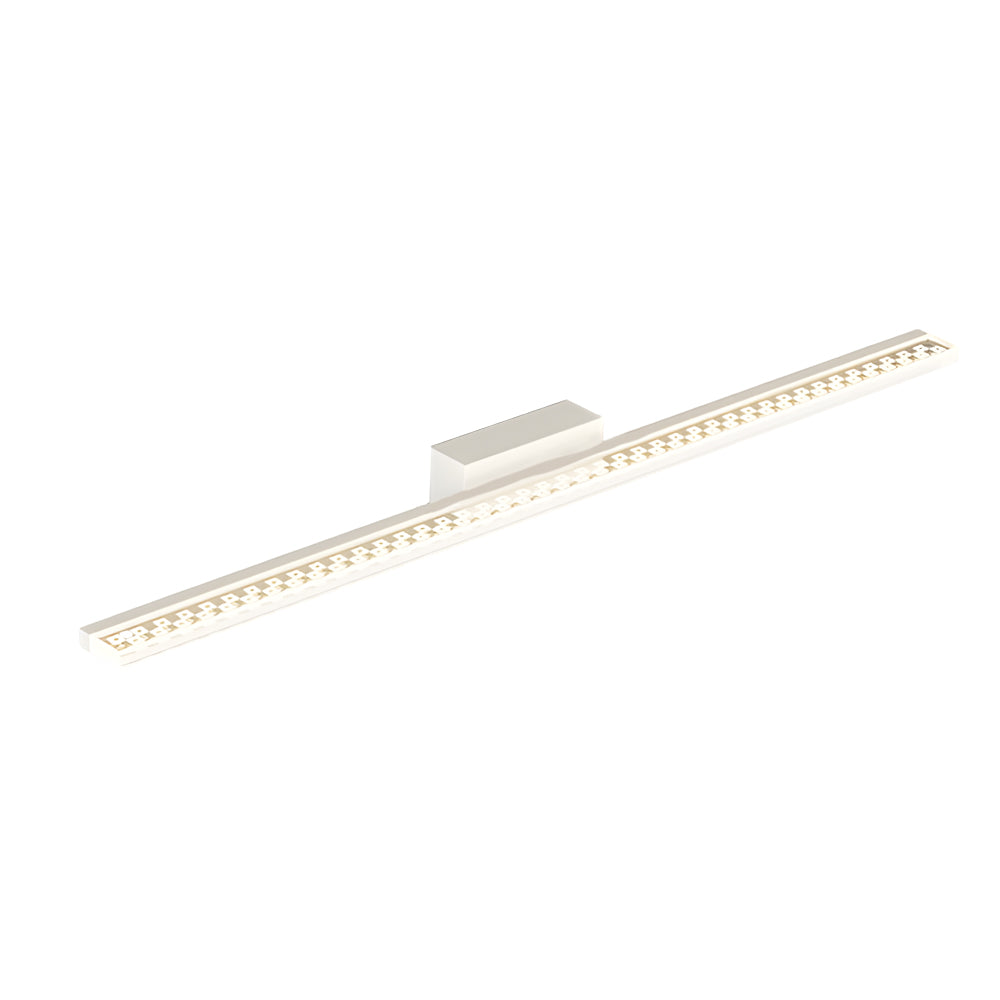 Modern Led Vanity Light Geometric Acrylic Shade 3 Step Dimming