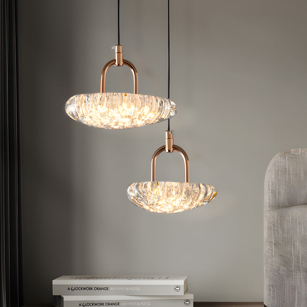 Creative Acrylic Shade Led 3 Step Dimming Ins Modern Pendant Lights Fixture