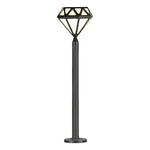 Geometric Black Modern Lawn Lamp Ha077226